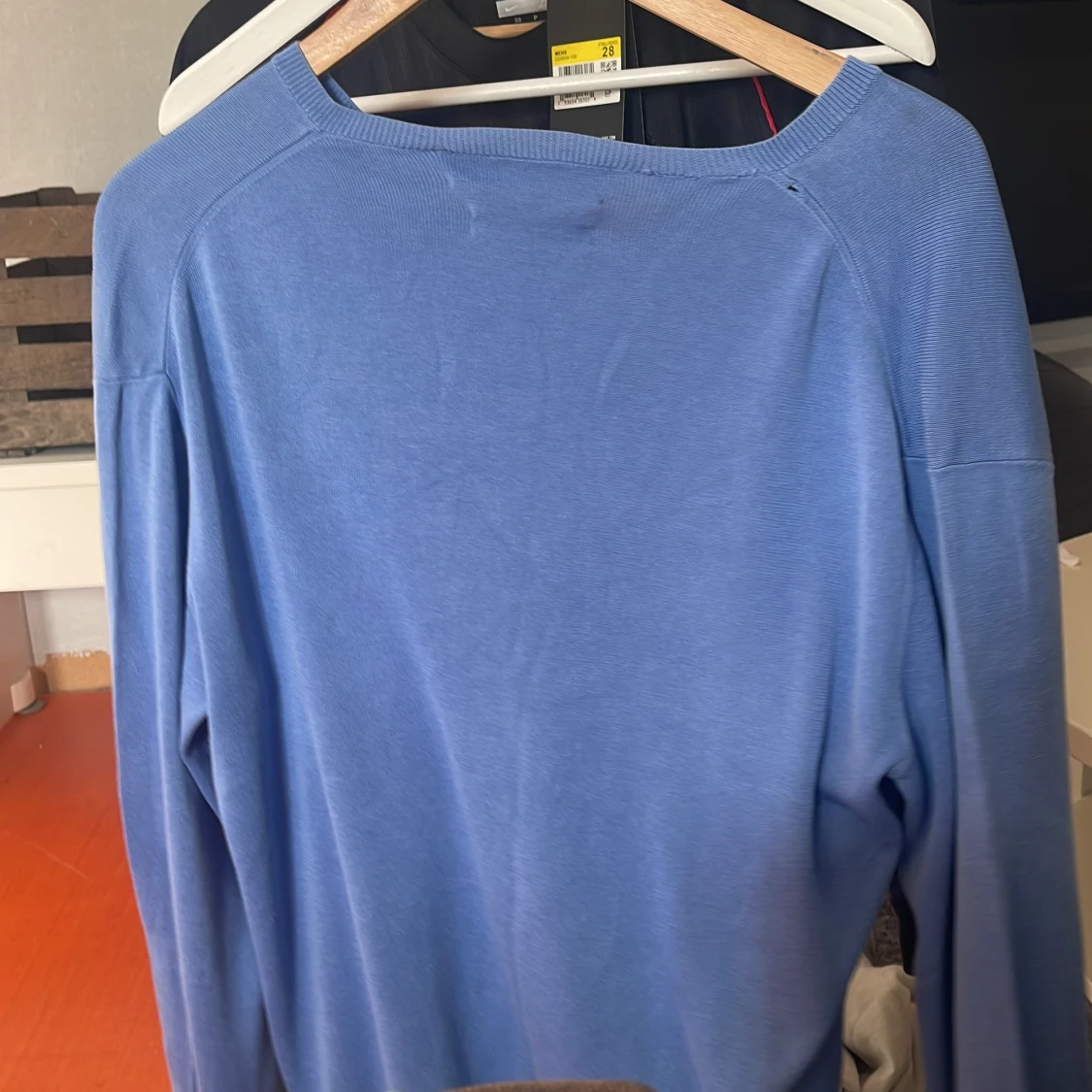 Blå v-ringad tröja från Polo Ralph Lauren - 1