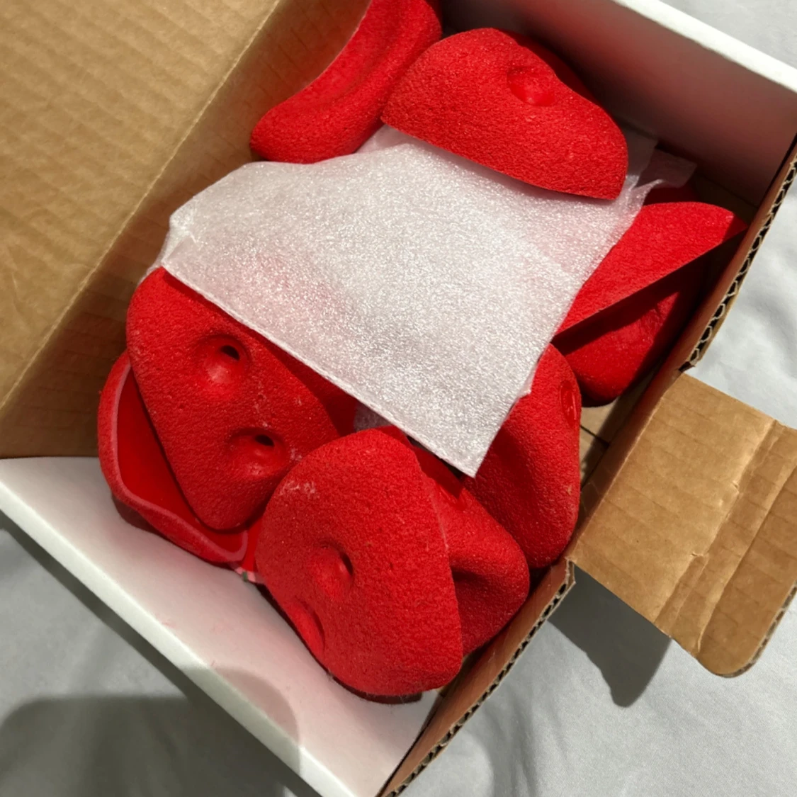 ERGO HOLDS Sport Klättergrepp Röd - 1