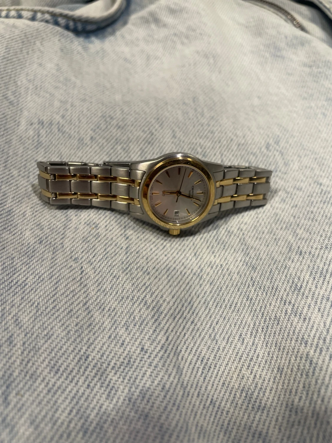 Certina klocka i silver och guld - 2