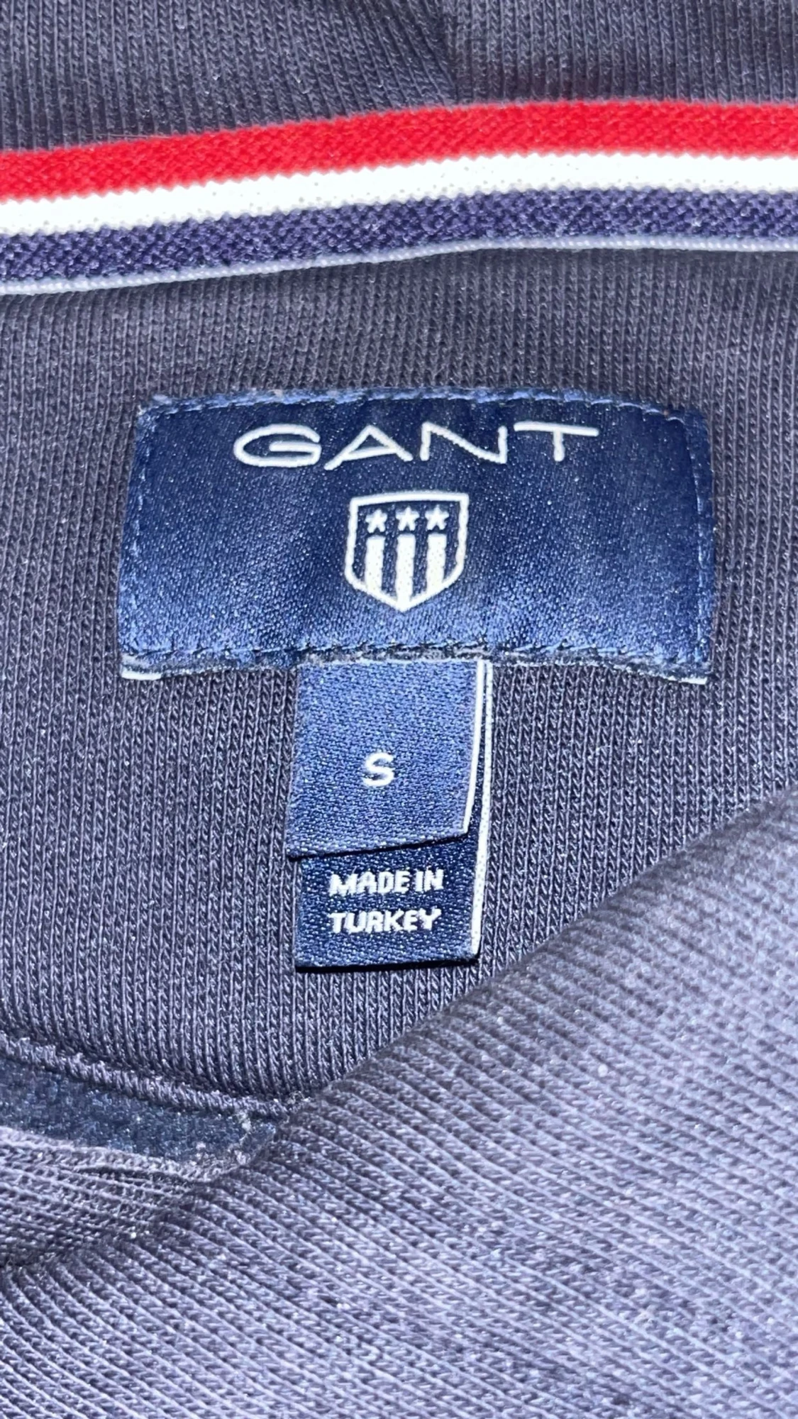 Blå Gant Hoodie - 3