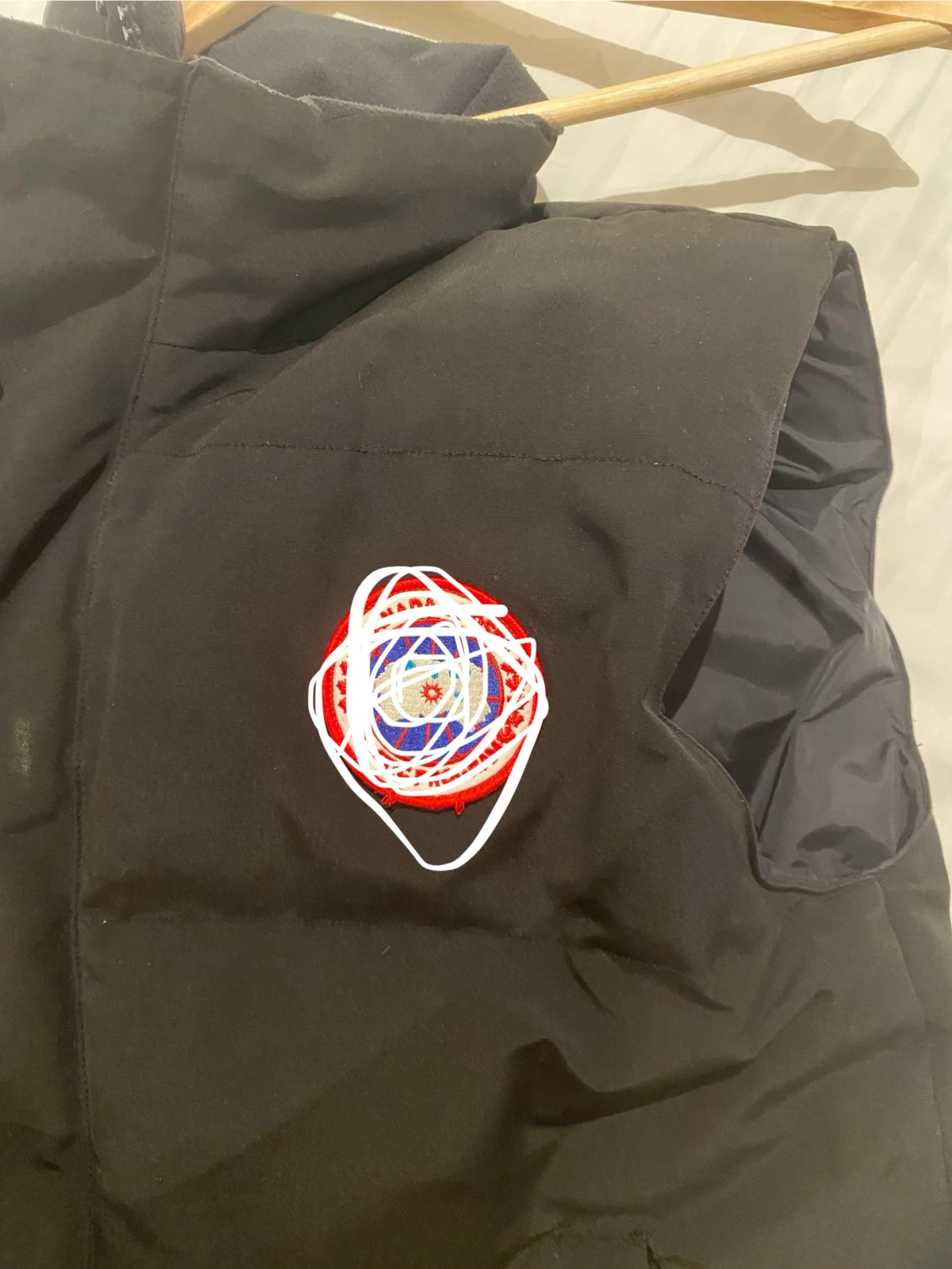 Fet svart väst från CG - 6