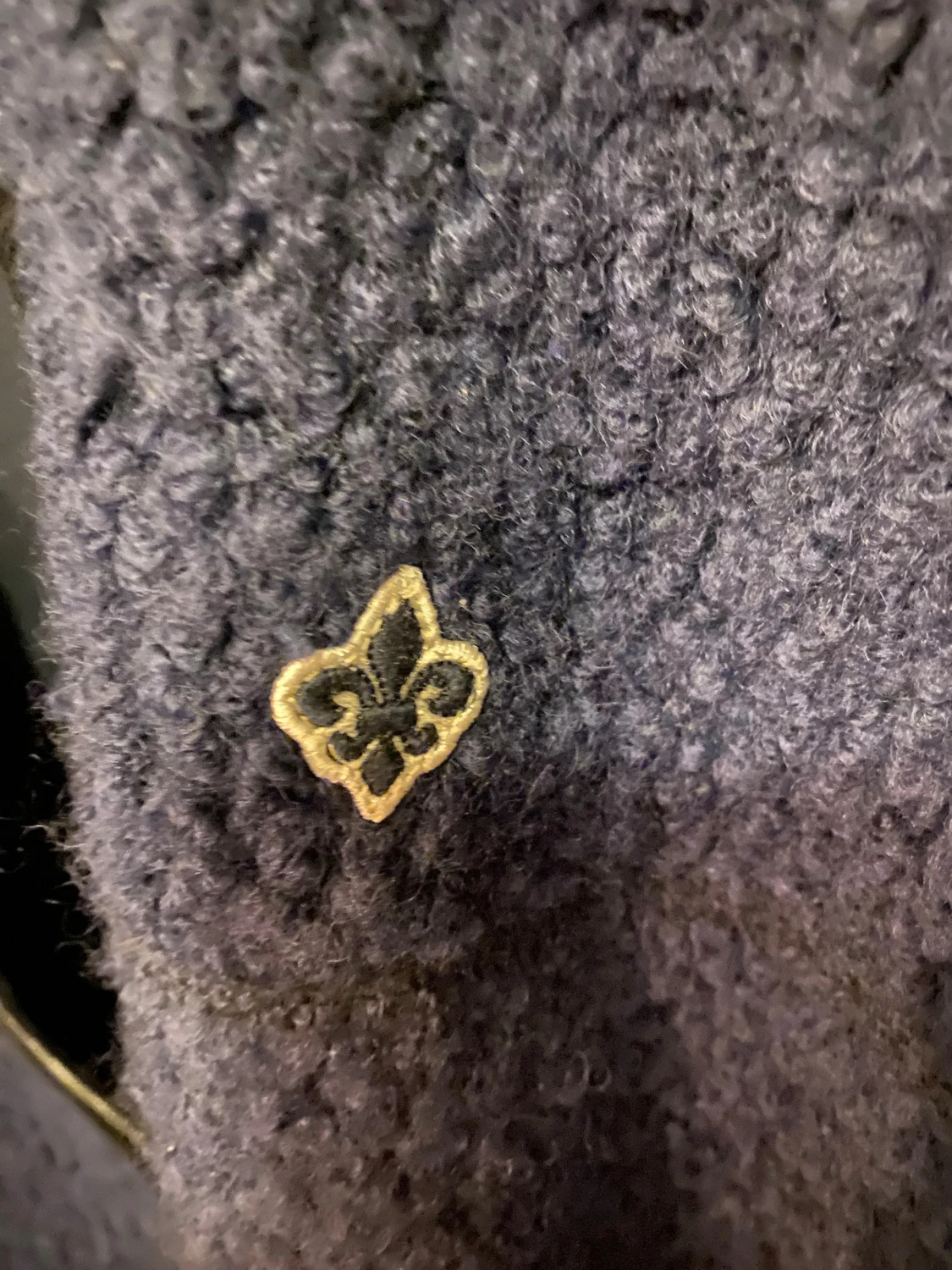 Mörkblå teddyjacka från Morris - 3