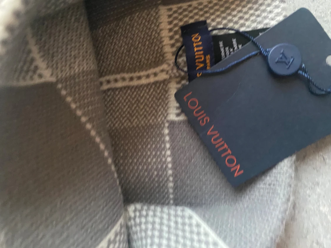 Grå rutig mössa  - 3