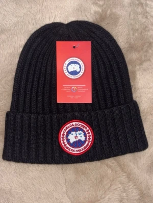 Canada goose mössa - Säljer en canada goose  mössa perfekt för kalla dagar och dig som gillar märken och mode kom dm för eventuella frågor 🧐pris kan diskuteras💯.