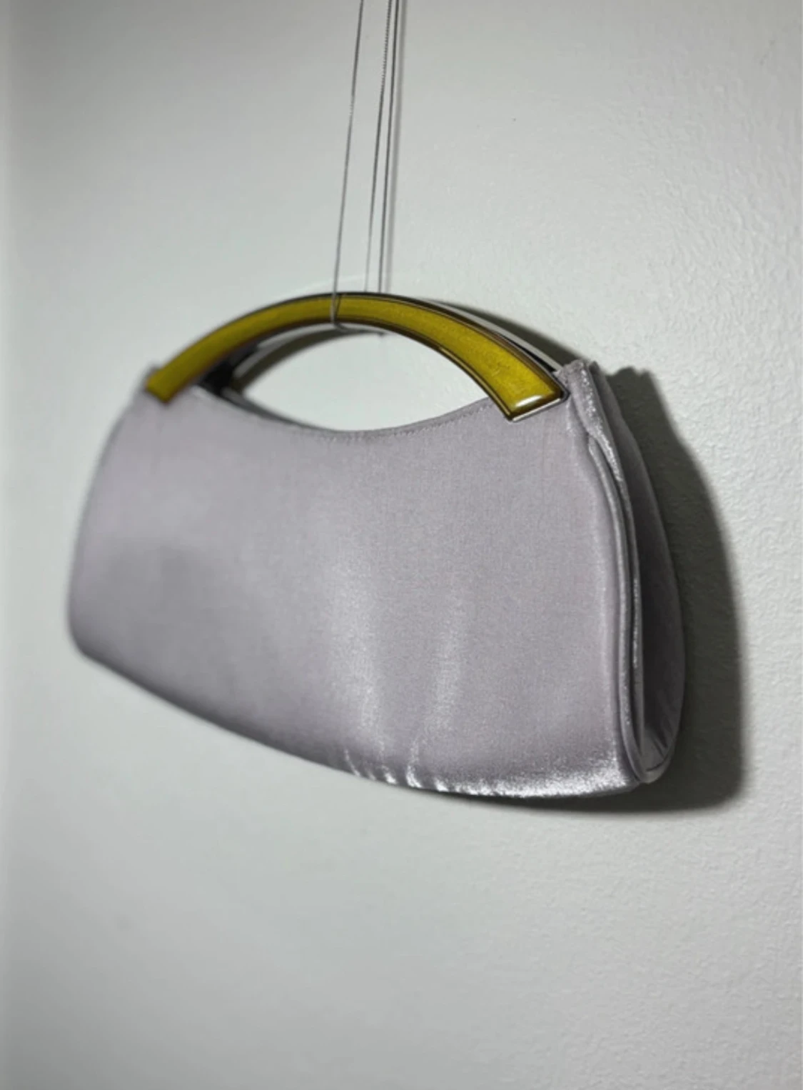 Retro satinväska - unik festväska