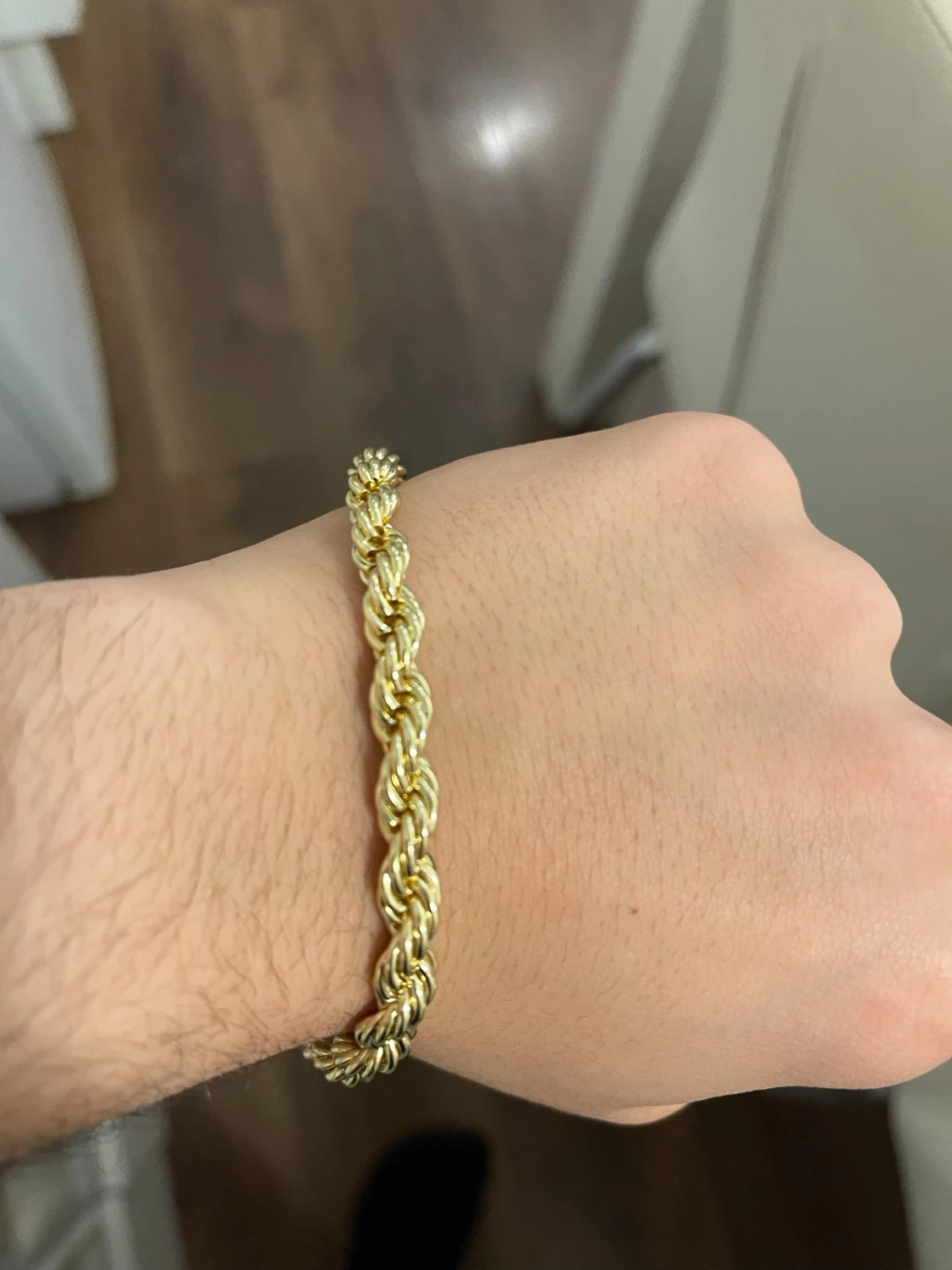 Guldarmband tjock