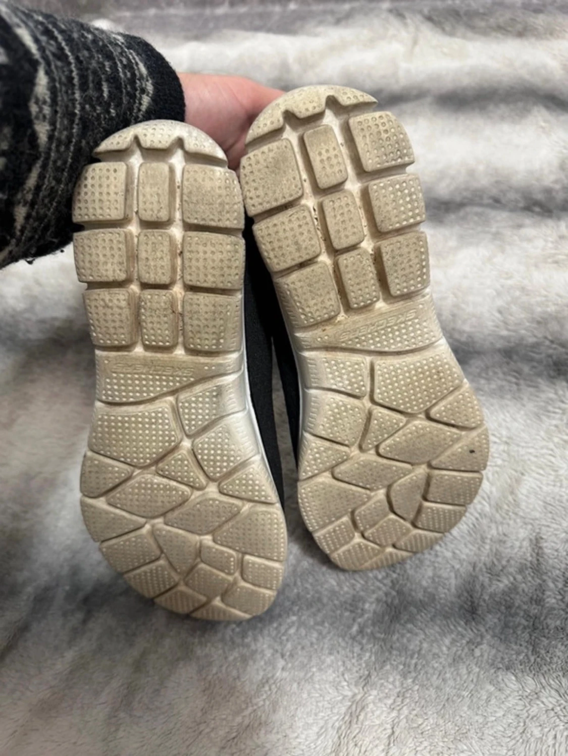 Svarta Skechers sneakers strl 40 - 3