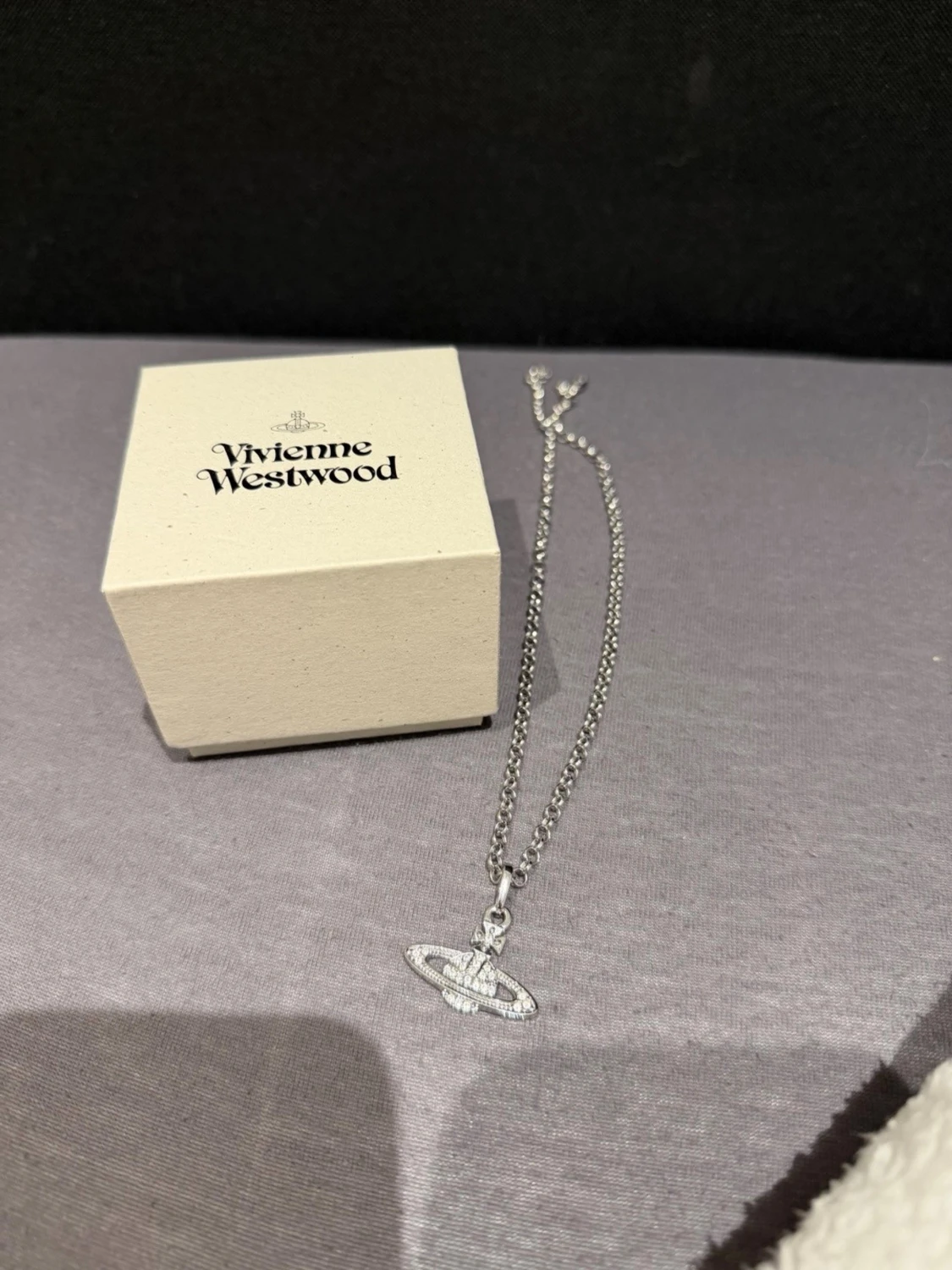 Vivienne Westwood silver necklace -Unisex