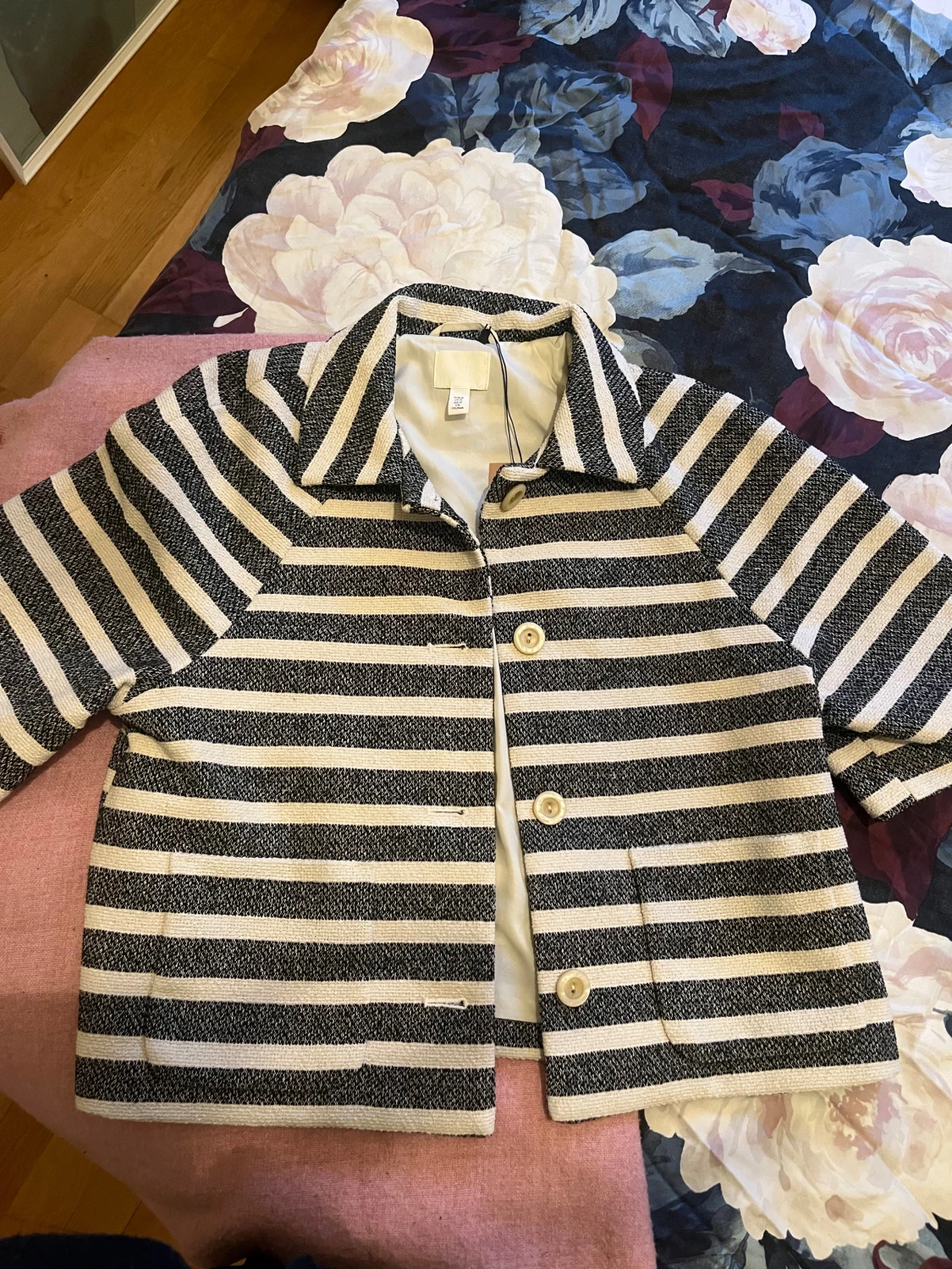 Randig overshirt från H&M - 3