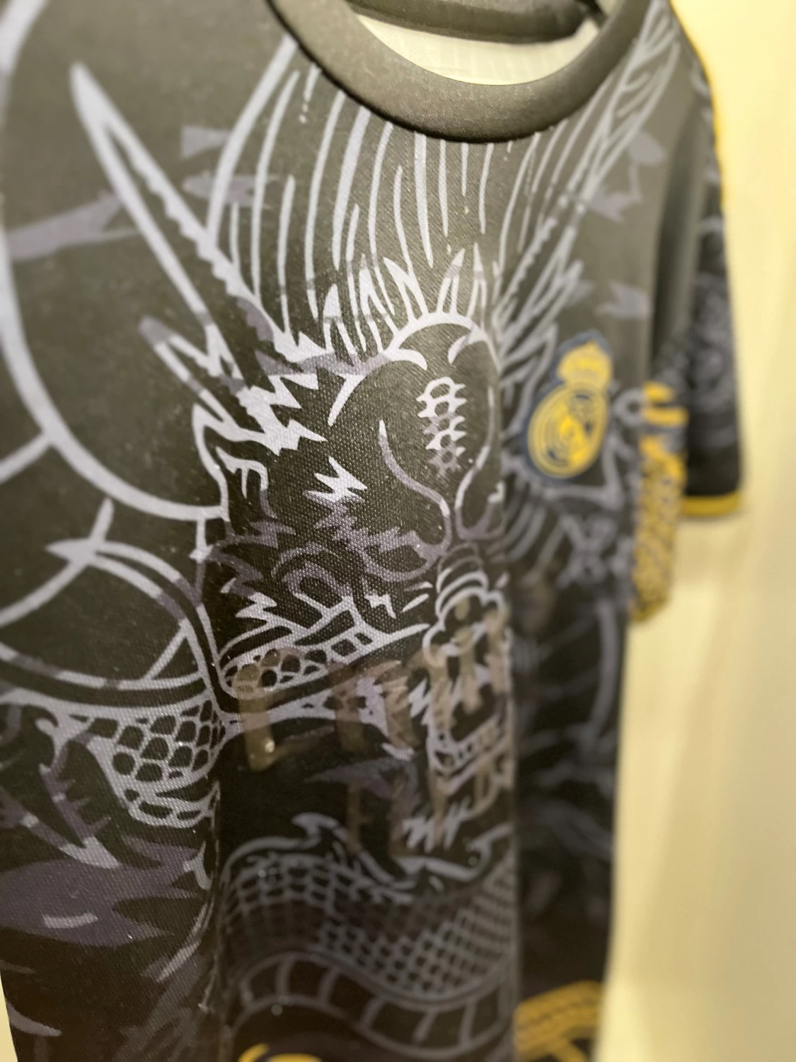 Real Madrid Ronaldo draktröja svart/guld - 6