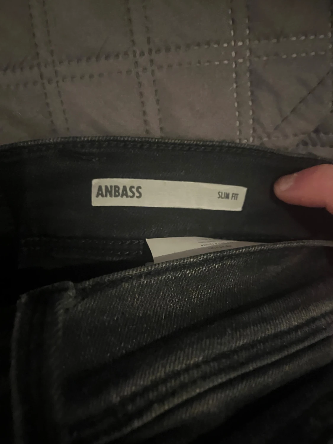 Replay Anbass svarta slim jeans - 3