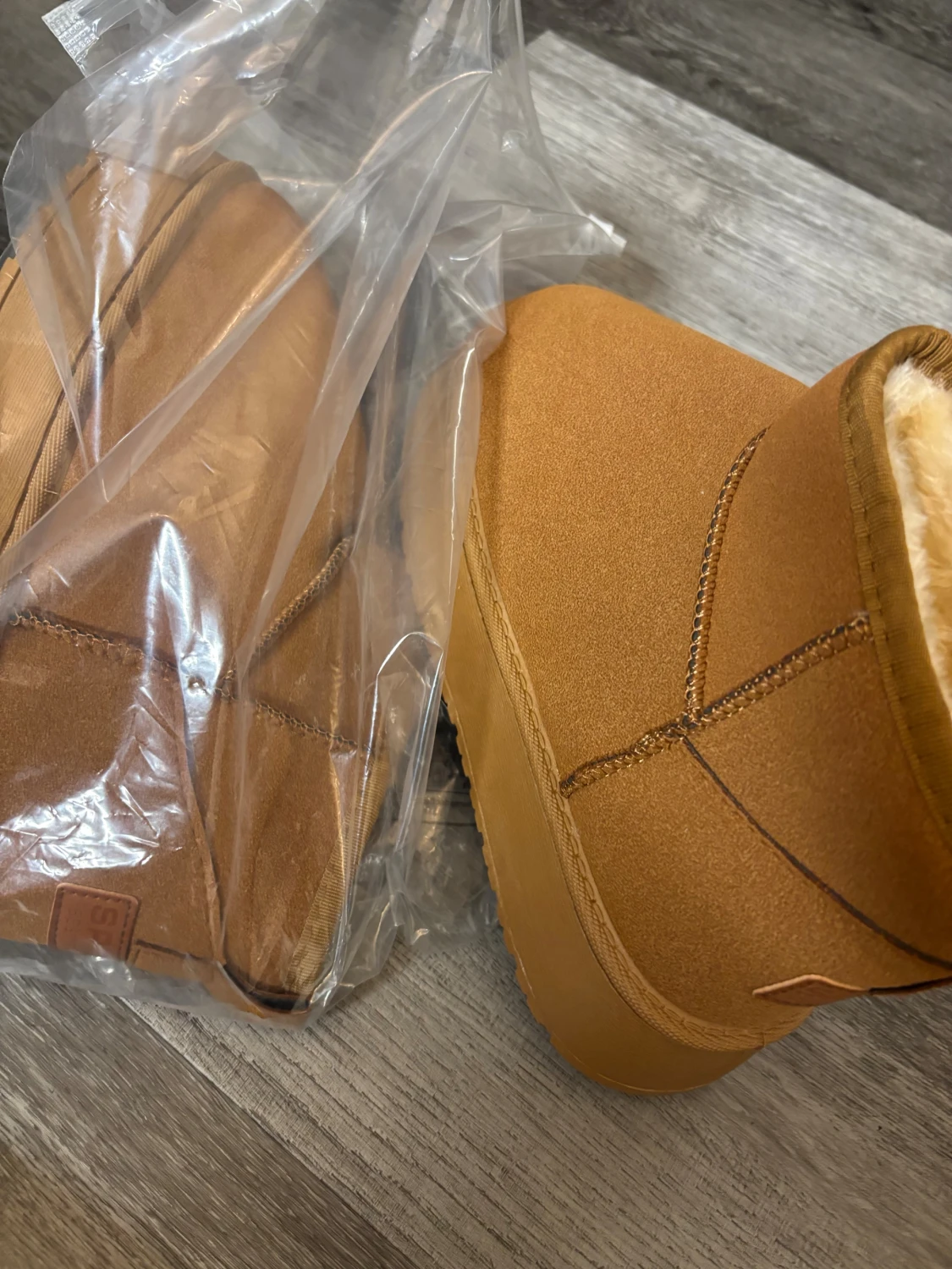 Bruna boots med foder - 1