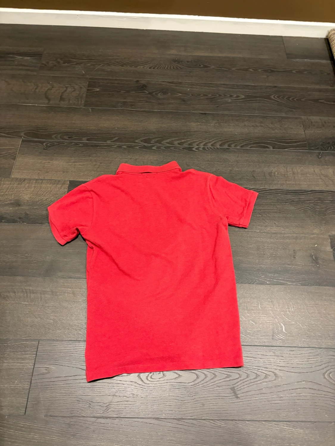 Röd piké från Polo Ralph Lauren