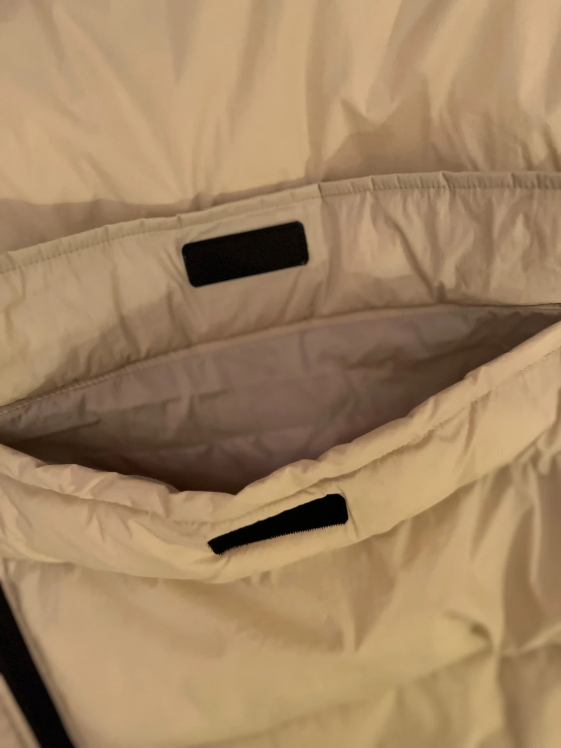 Beige pufferjacka med huva från Boohoo Man - 1