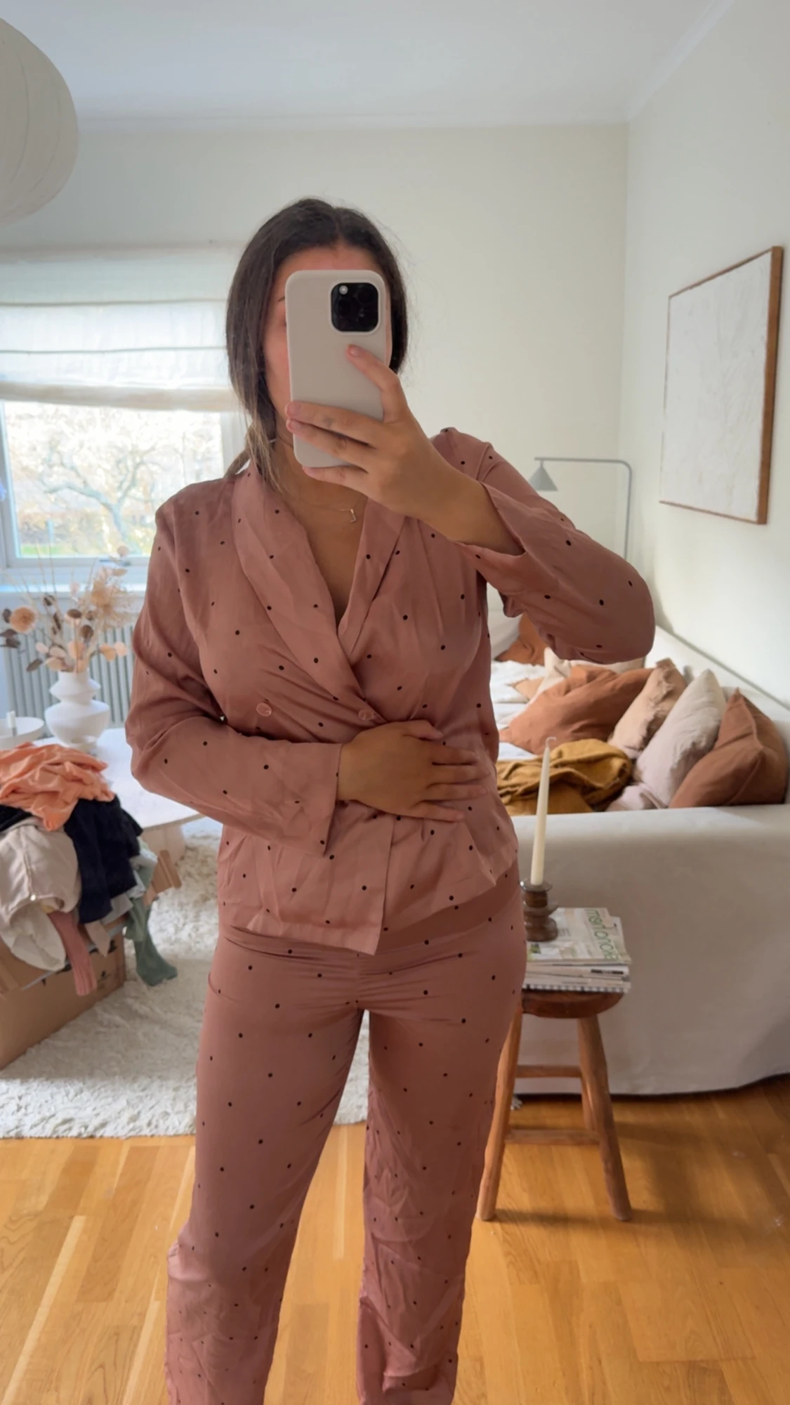 Rosa mysig pyjamas  - 1