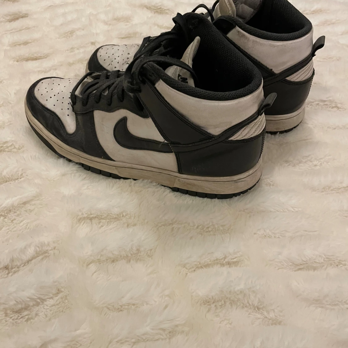 Nike panda dunks High svart/vit sneakers - 1