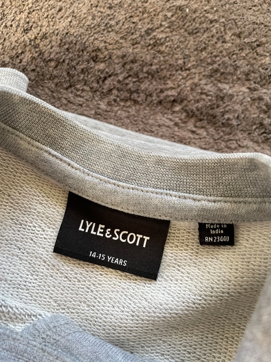 Sweatshirt Lyle & Scott, grå - 1
