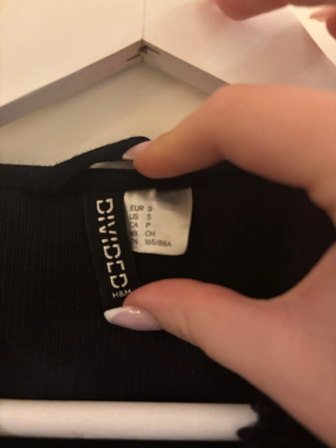 Svart teddyjacka från H&M  - 1