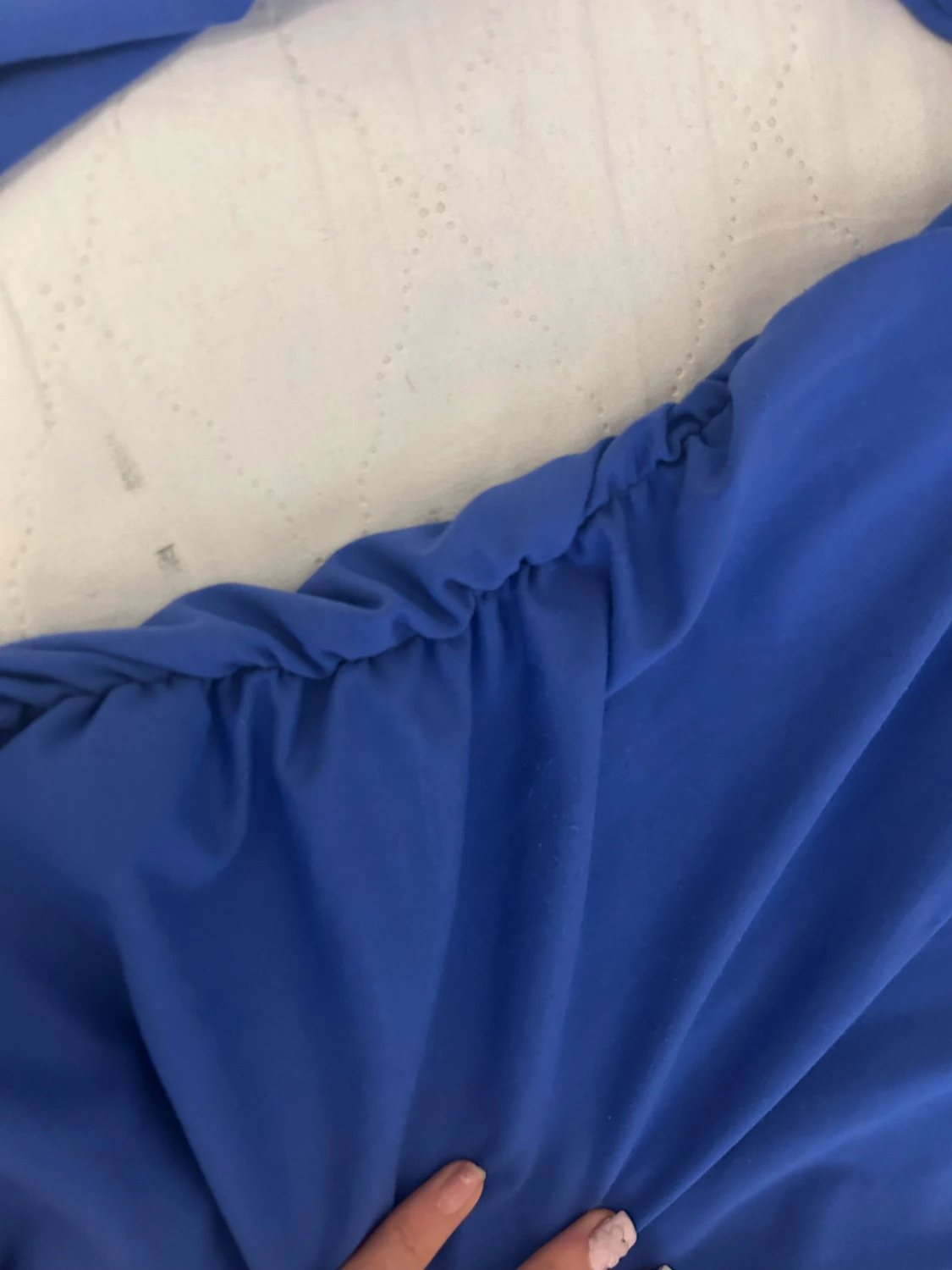 Blå långärmad topp från SHEIN XS - 1