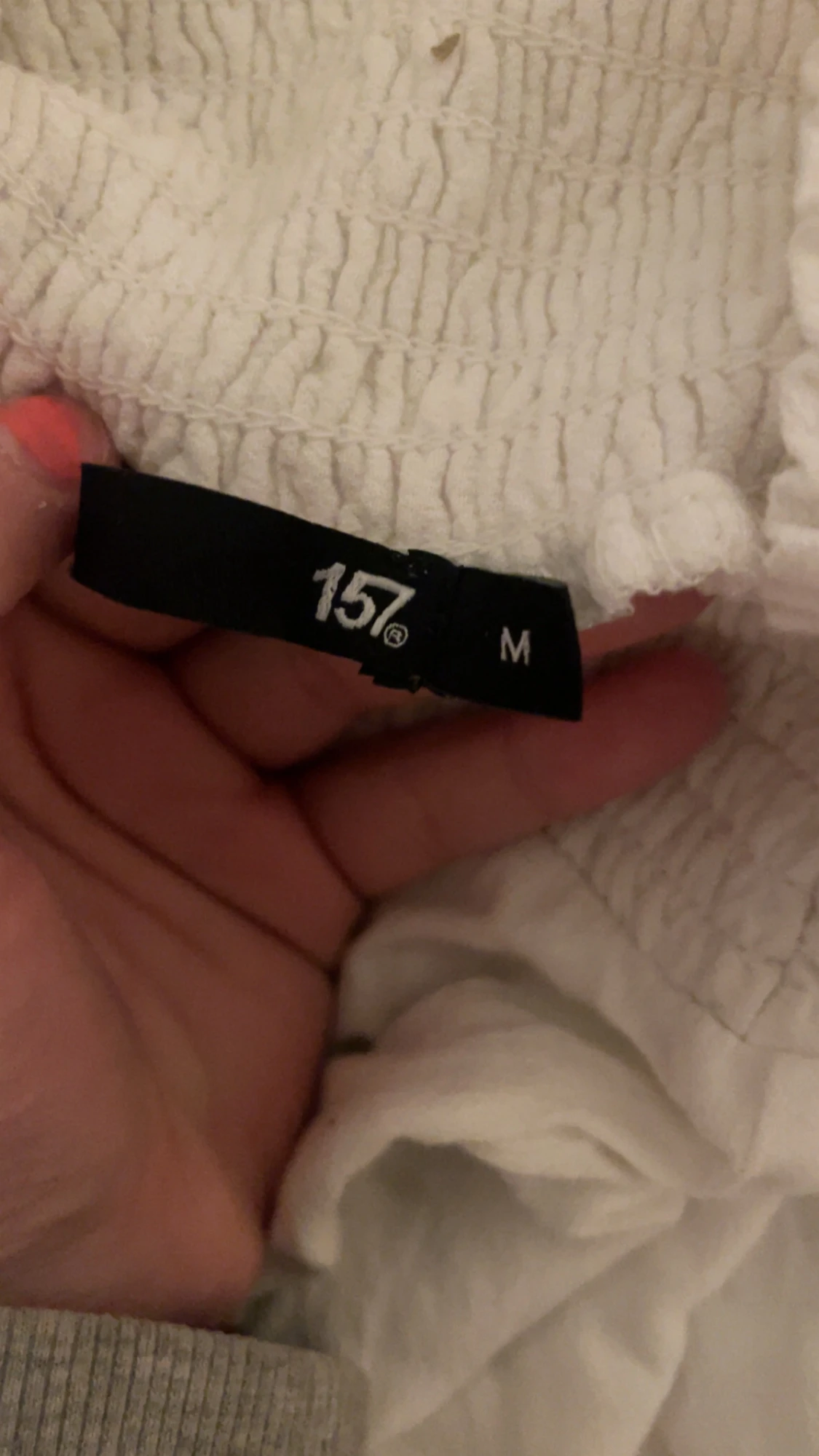 Vit långkjol från 157, storlek M - 1