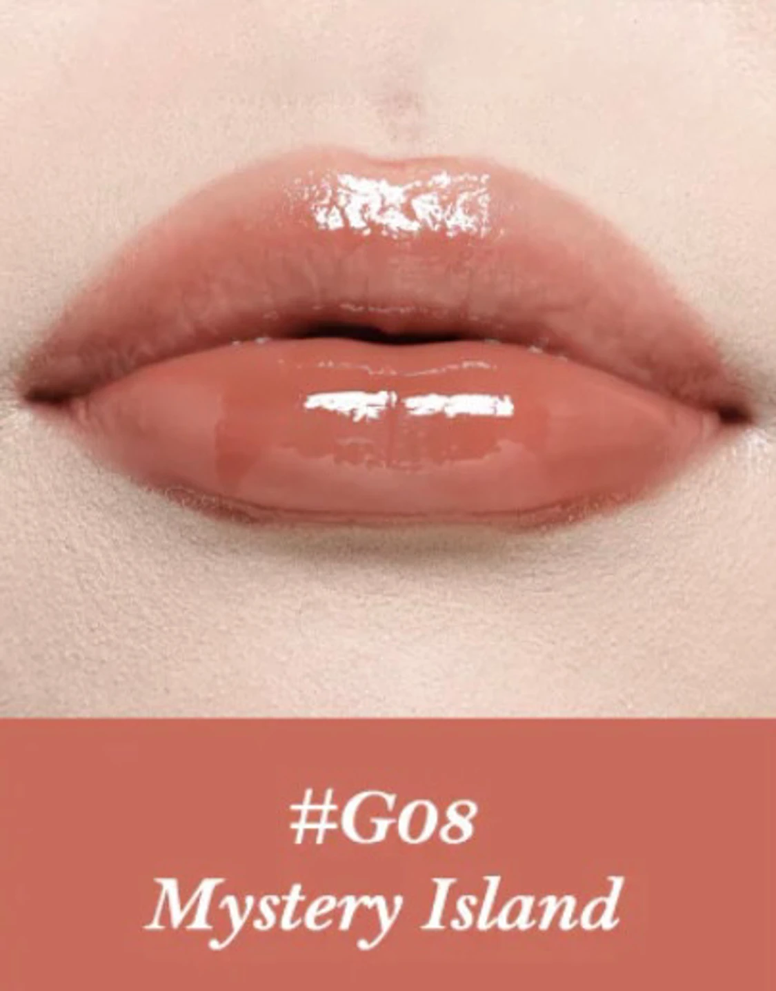 Flower Knows lip lacquer i G08 Mystery Island