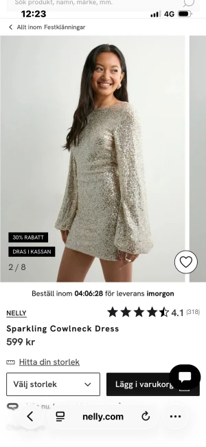 Söker  - Söker denna klänning i xs/s