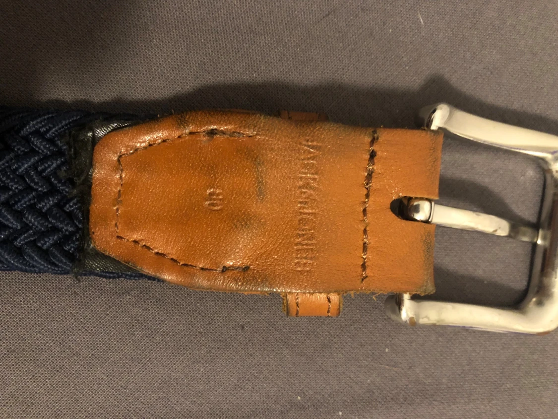 Marinblå flätad väst från Jack Jones - 2