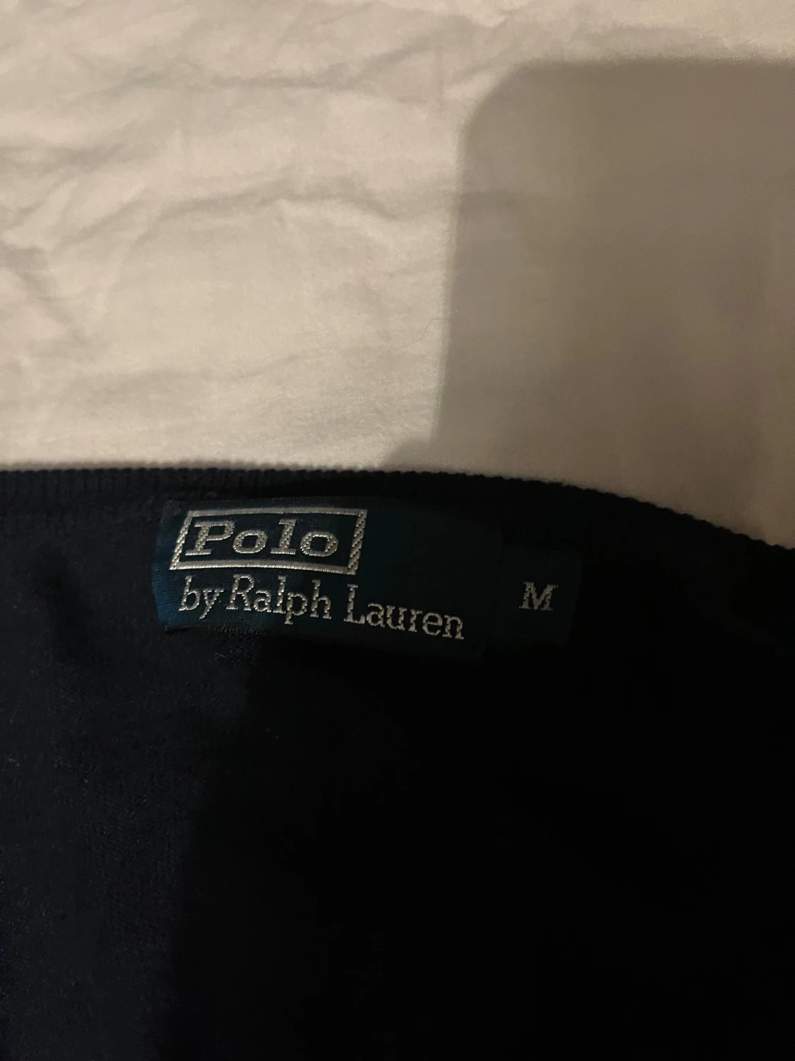 Mörkblå v-ringad tröja Polo Ralph Lauren - 2