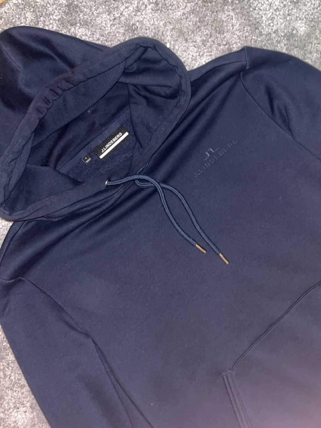 J.Lindeberg Hoodie - marinblå - 3