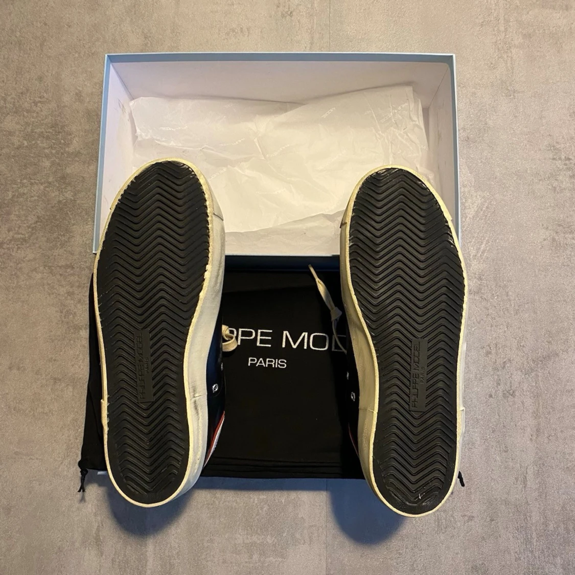 Svarta Philippe Model skor  - 2