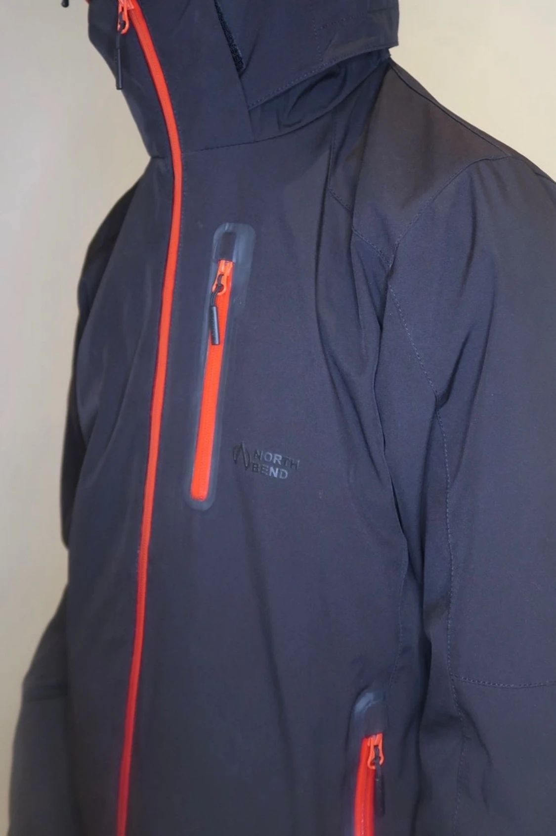 Svart vindjacka från North Bend - 1