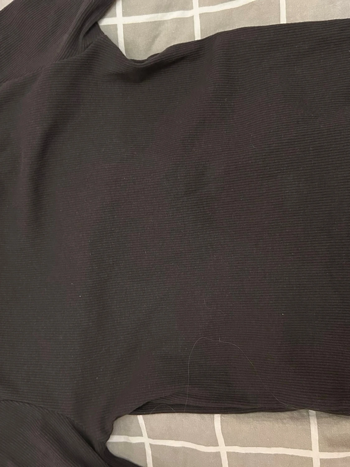 Svart långärmad topp - 2