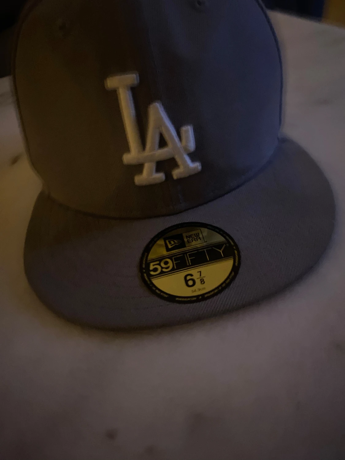 New era keps grå La