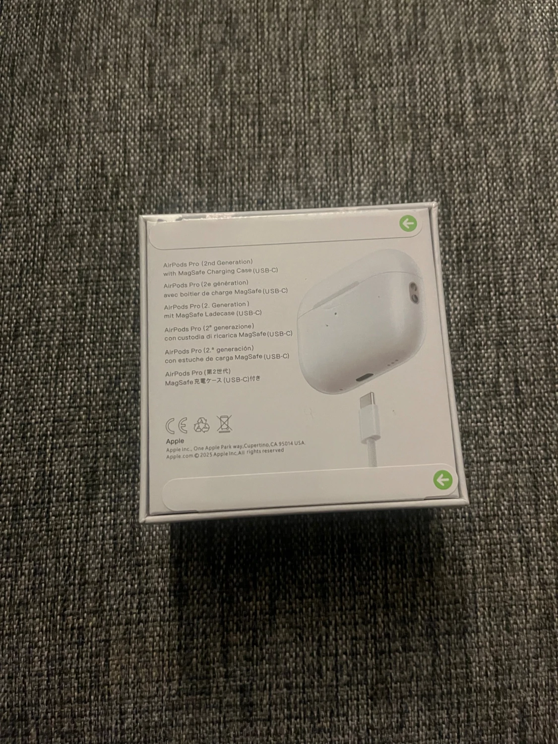 AirPods Pro (2nd generation) with MagSafe Charging Case (USB-C) - 1