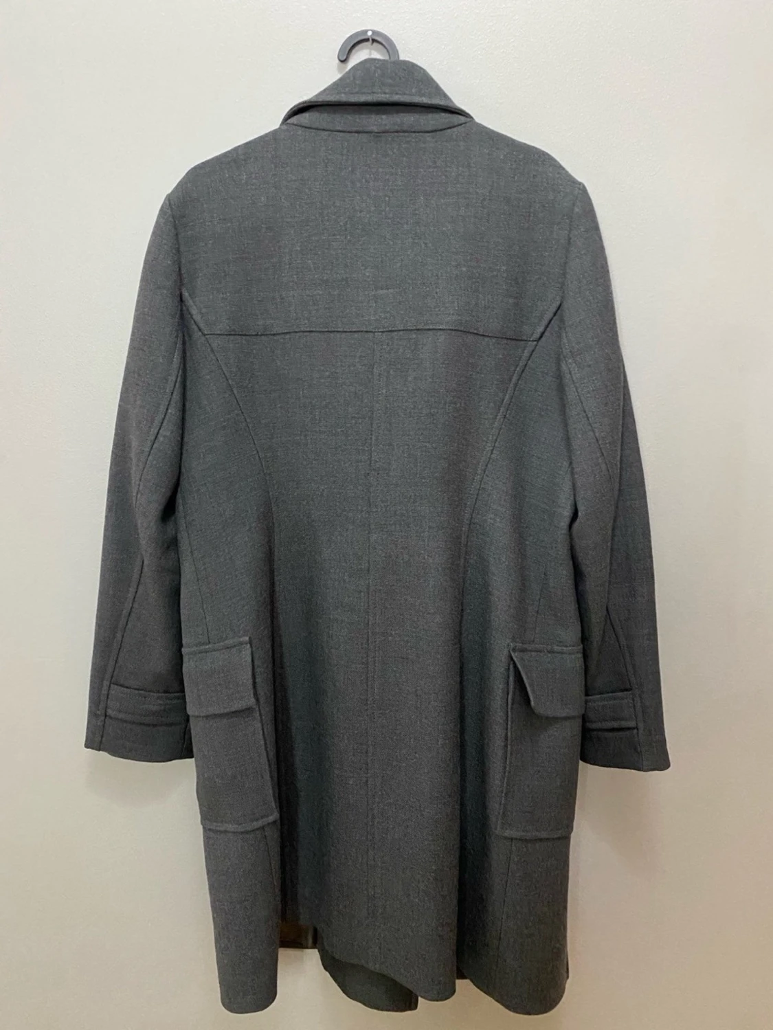 Grå ullkappa från Zara Woman - 2