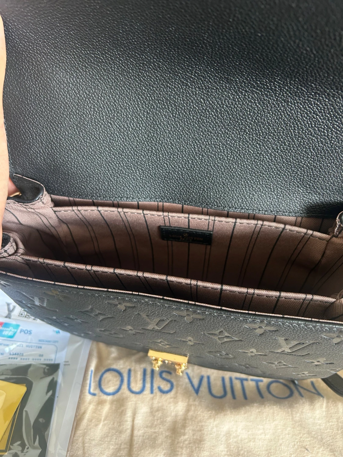 Svart axelväska  - 3