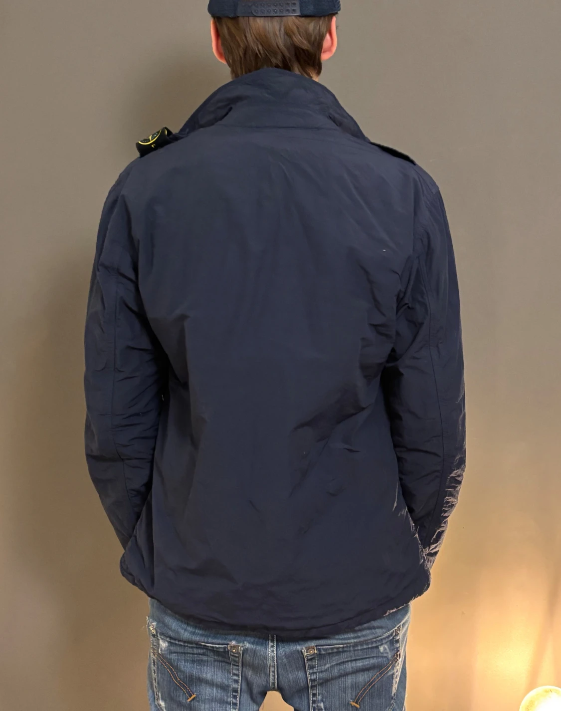 Mörkblå vindjacka från Stone Island - 1