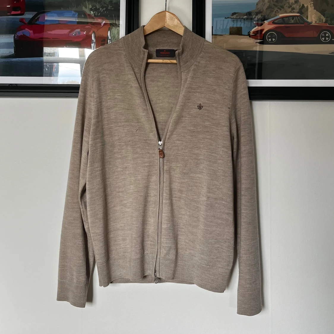 Beige Morris full zip