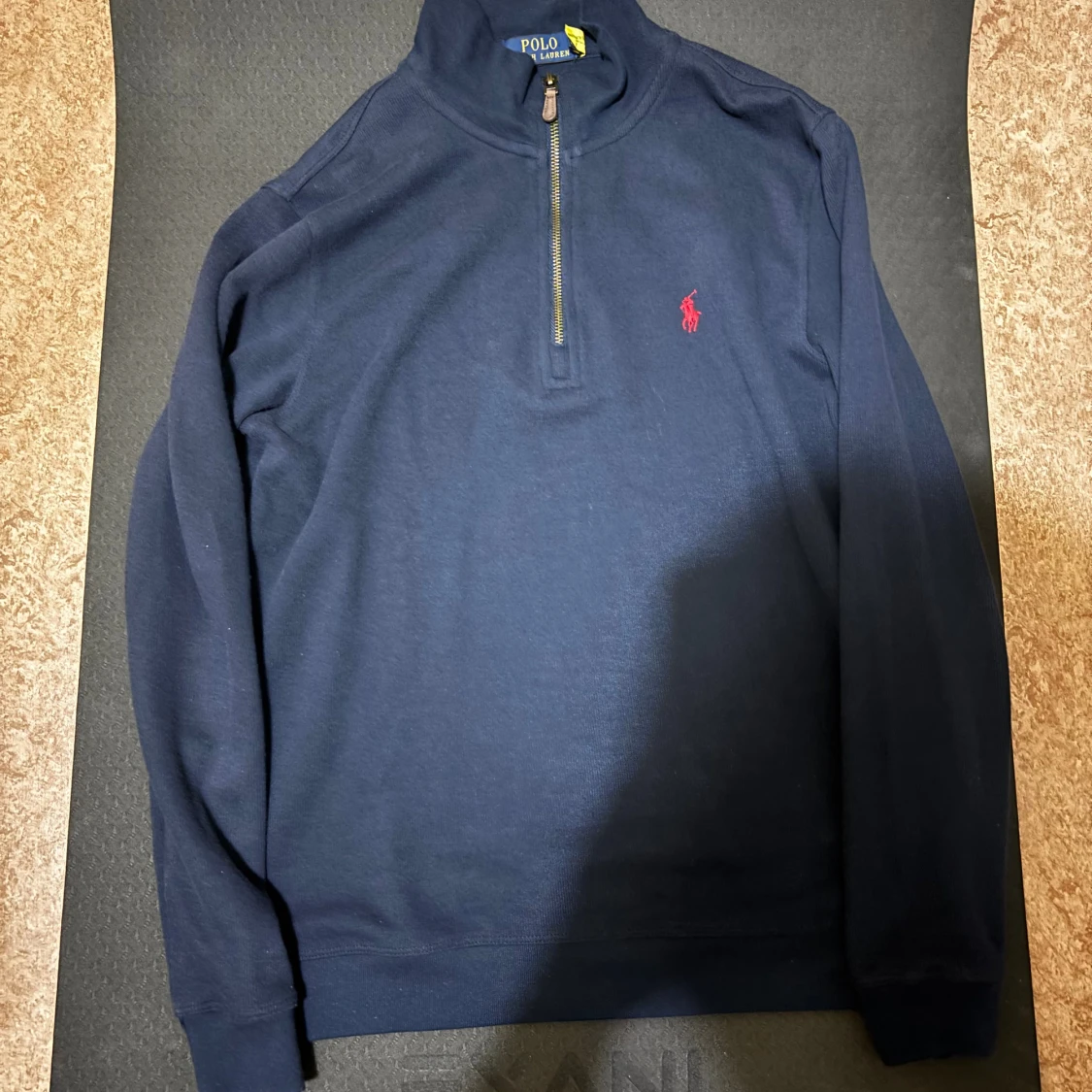 Marinblå half zip från Polo Ralph Lauren
