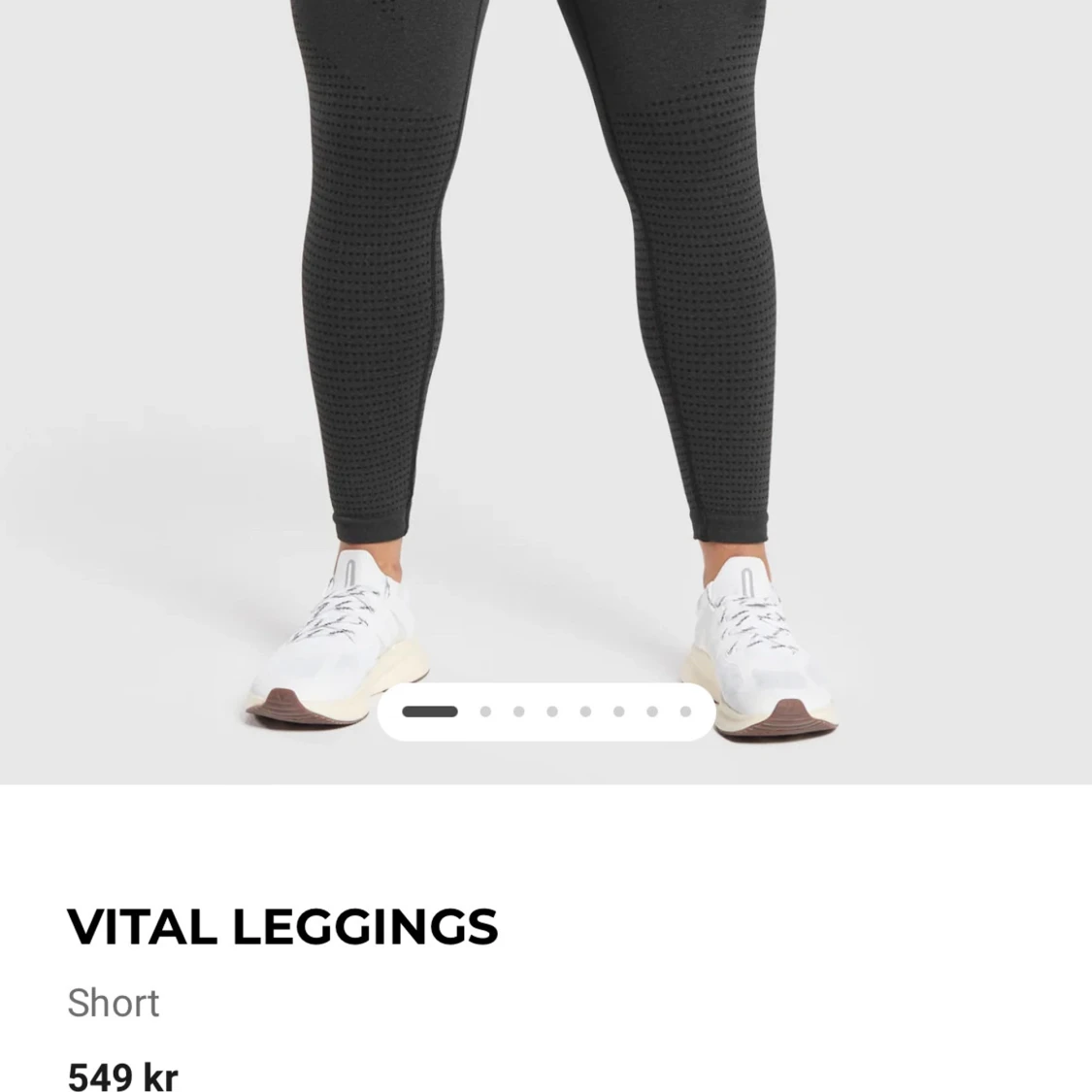 Gymshark träningsbyxor xs - 4