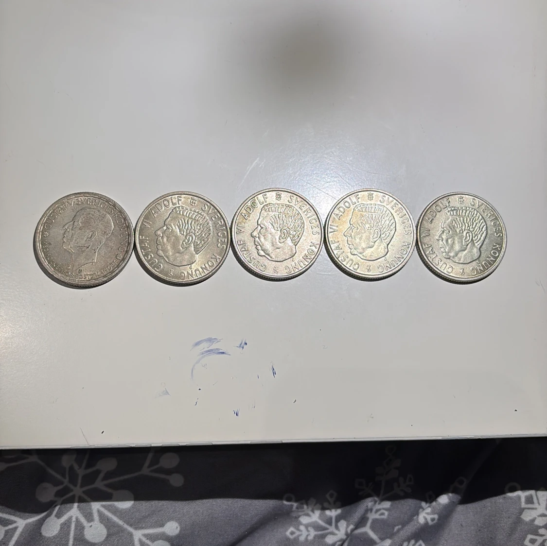 Gustaf VI Adolf 2 Kronor  - 1