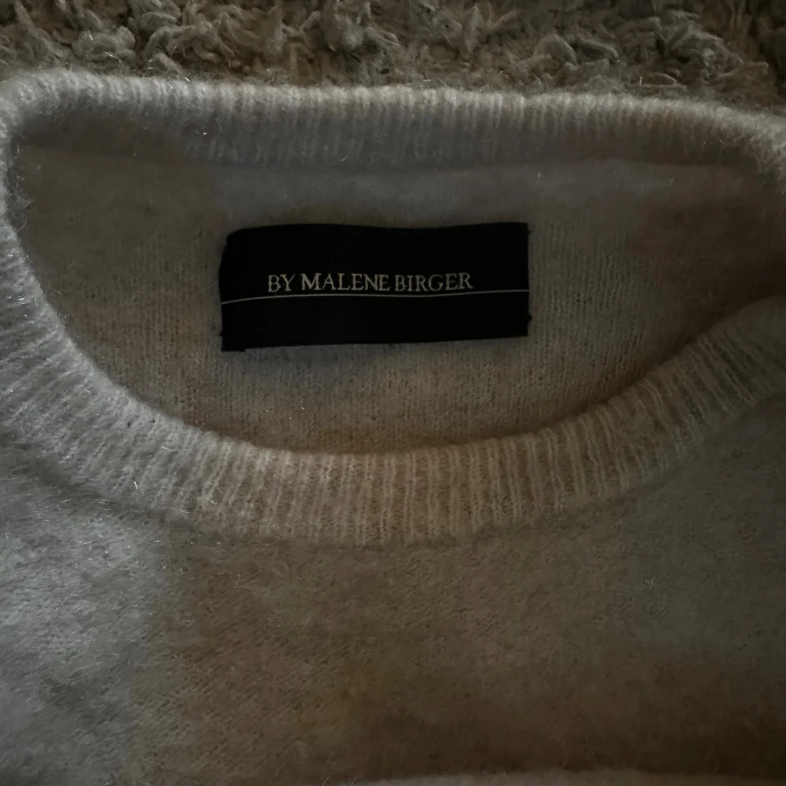 Beige stickad tröja By Malene Birger - 2