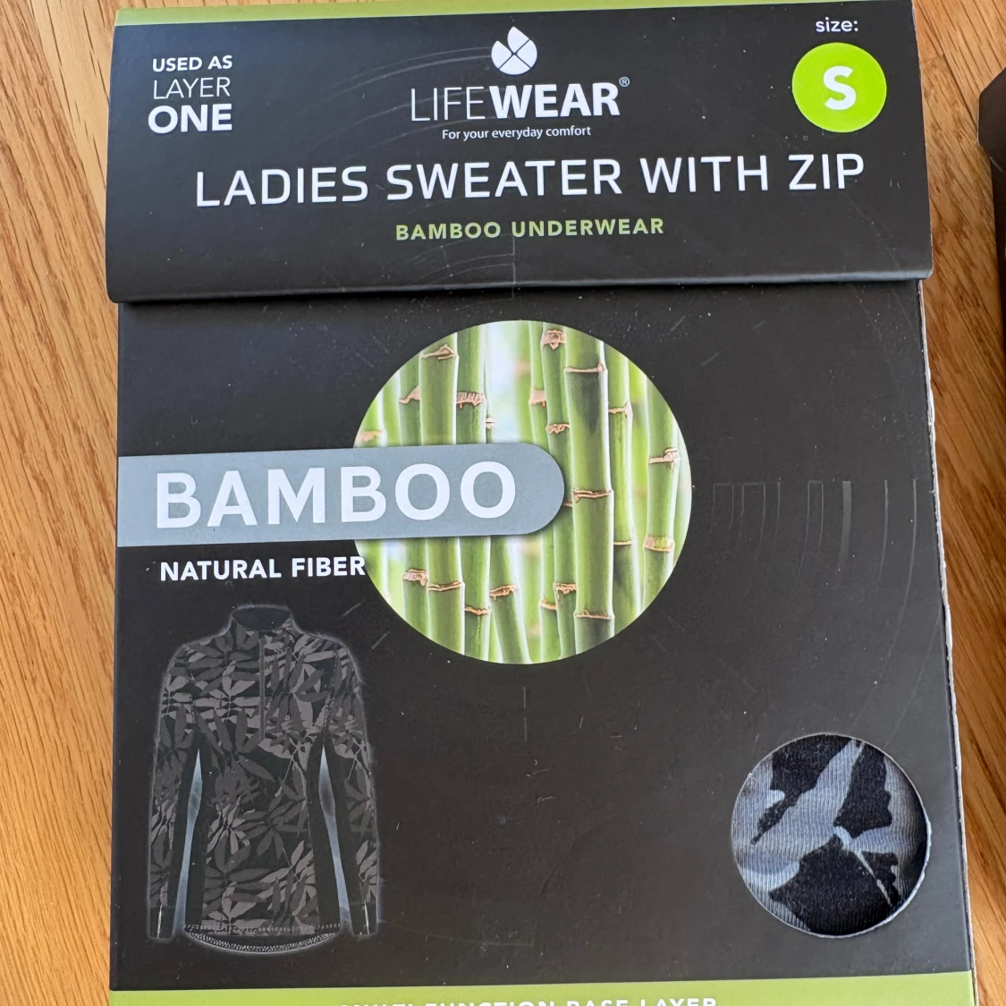 Nytt underställsset i bambu, dam storlek S - 2