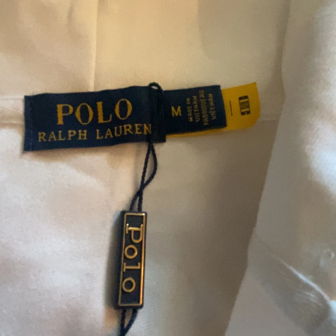 Vit hoodie från Polo Ralph Lauren M - 2