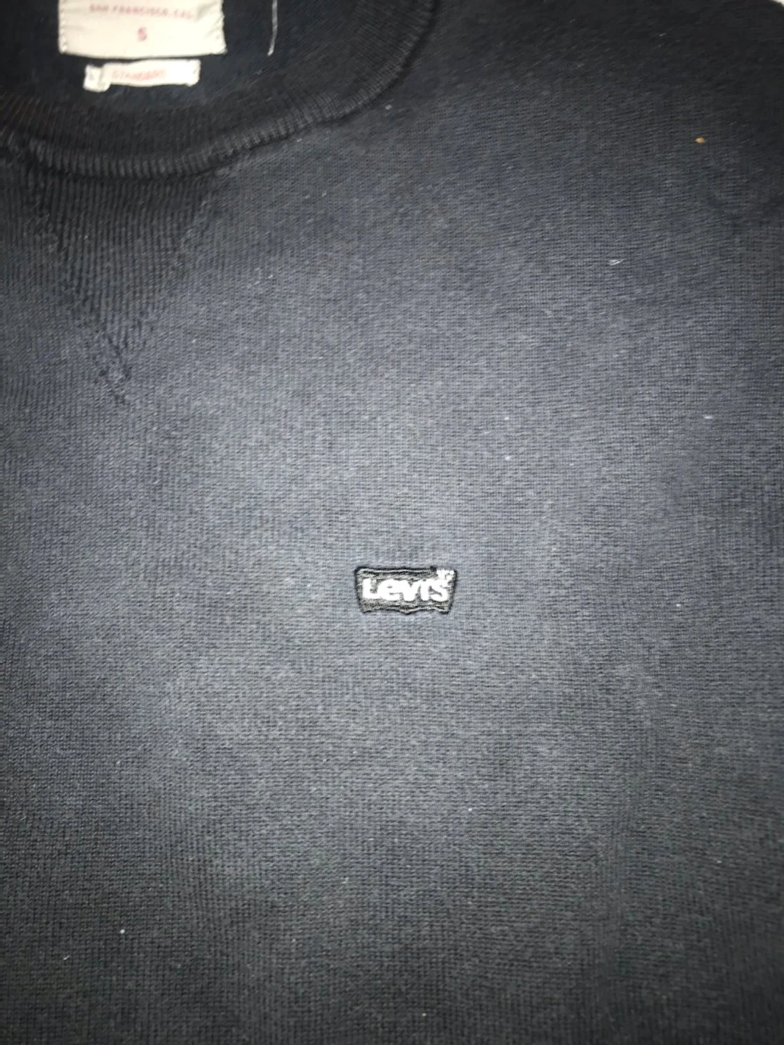 Svart stickad tröja från Levi's - 1