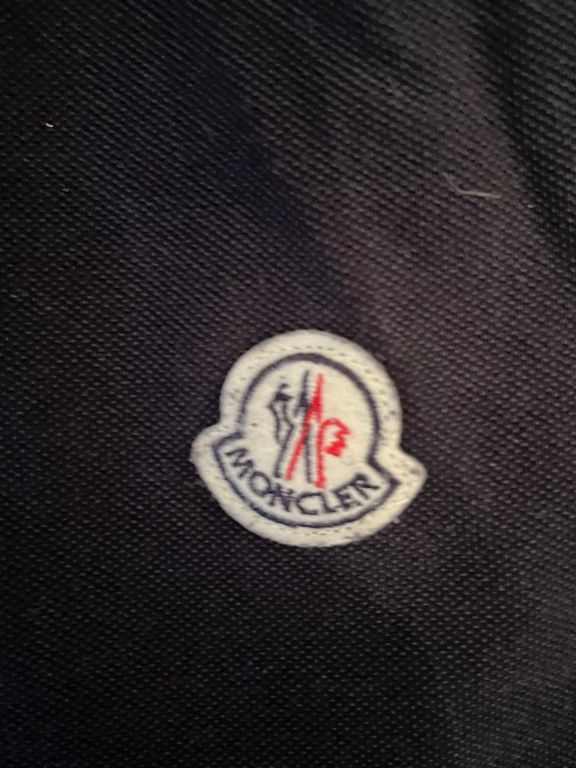 Svart Moncler piké topp - 3