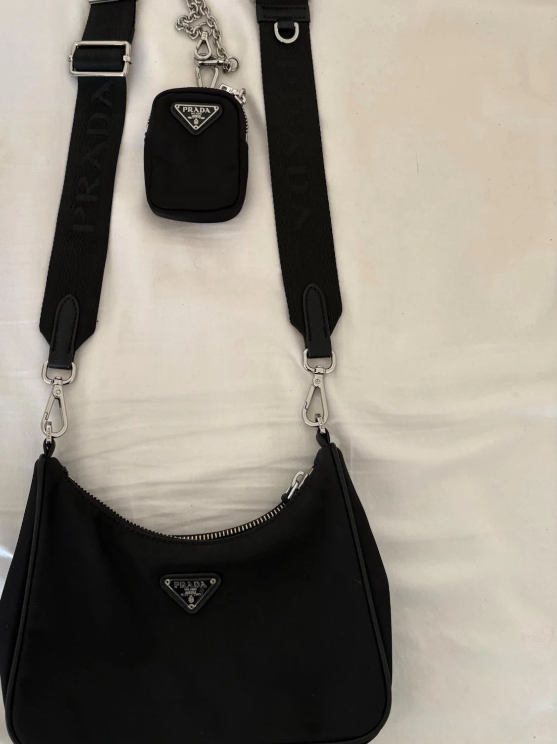 Svart trendig väska  - 5