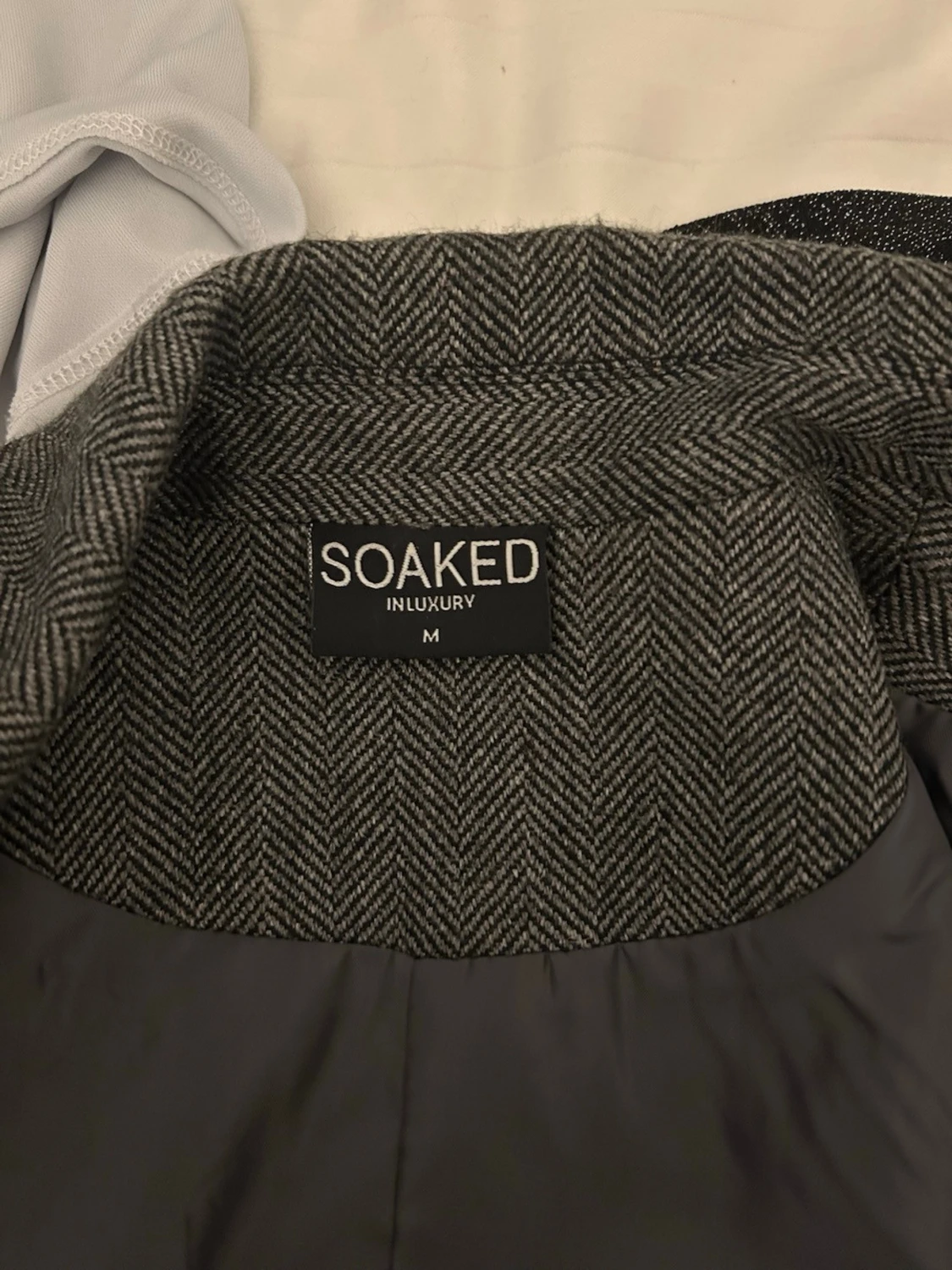 Grå vintage topp - 2