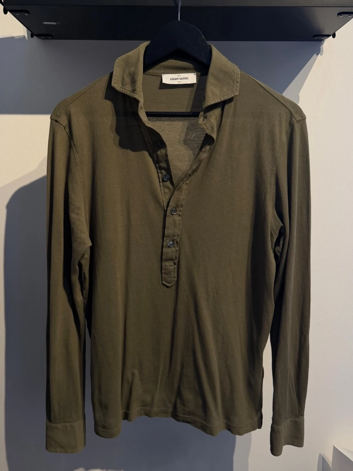 Gran Sasso Long Sleeve Polo Shirt