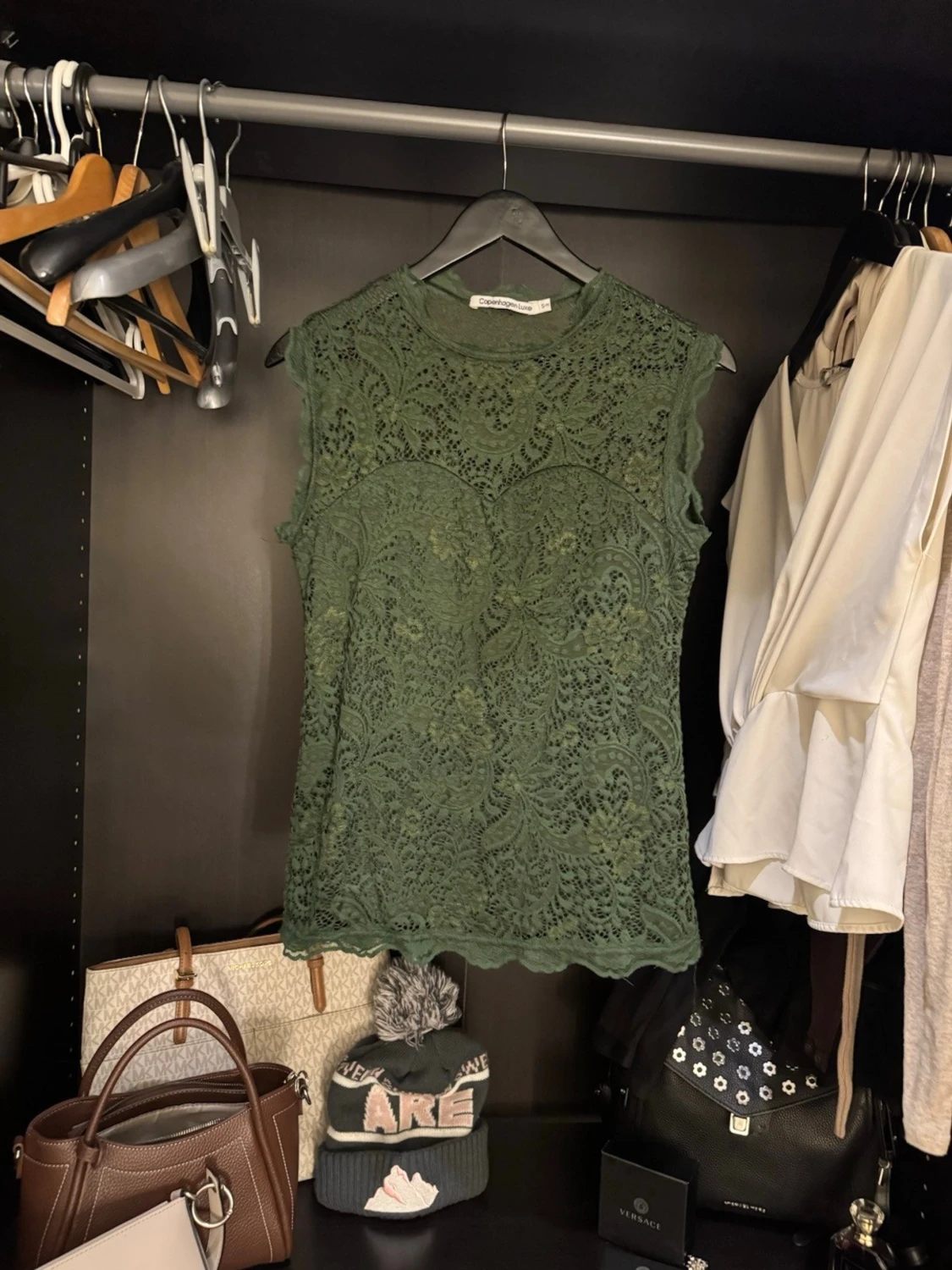 Grön spetsblus från Copenhagen Luxe - 2